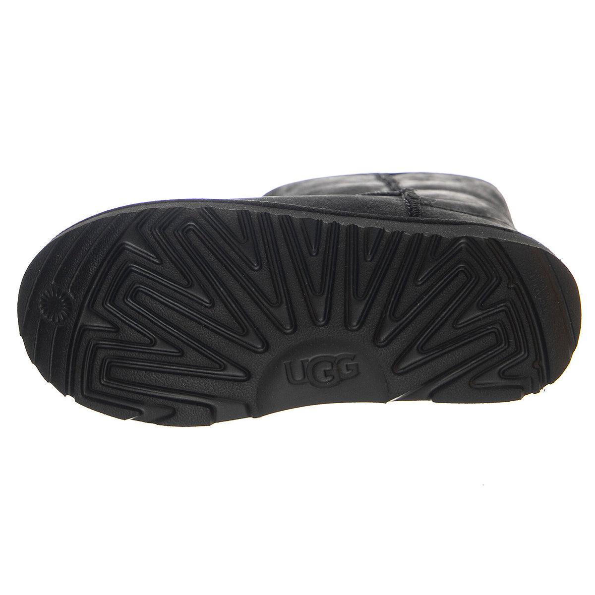 Classic Weather Short II Black K - Stivaletti Bambino Neri UGKCLSWPBK1019646K . UGG 