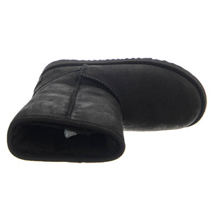 Classic Weather Short II Black K - Stivaletti Bambino Neri UGKCLSWPBK1019646K . UGG 
