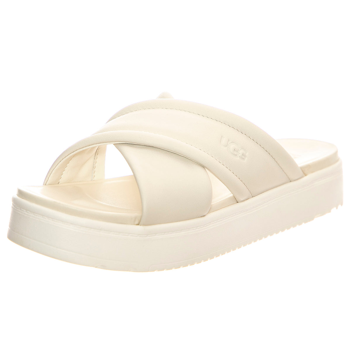 Zayne Crossband Jasmine Leather - Sandali Donna Bianchi UGSZAYCBJLTH1128635W . UGG 
