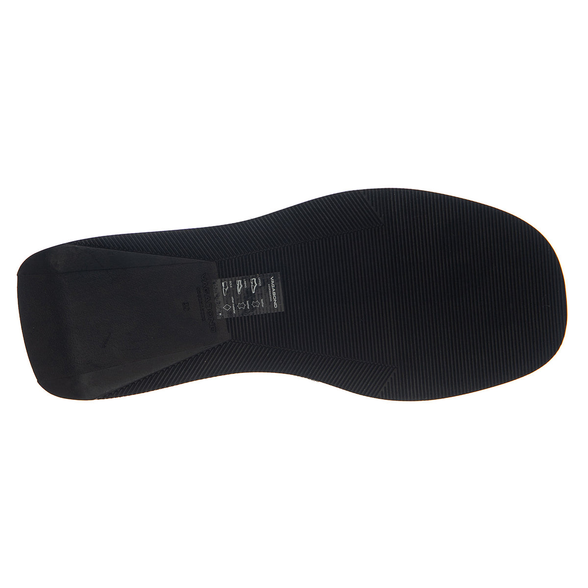 COURTNEY BLACK/BLACK COW LEATHER - Sandali Donna Neri VBS5334-201-92 . VAGABOND 