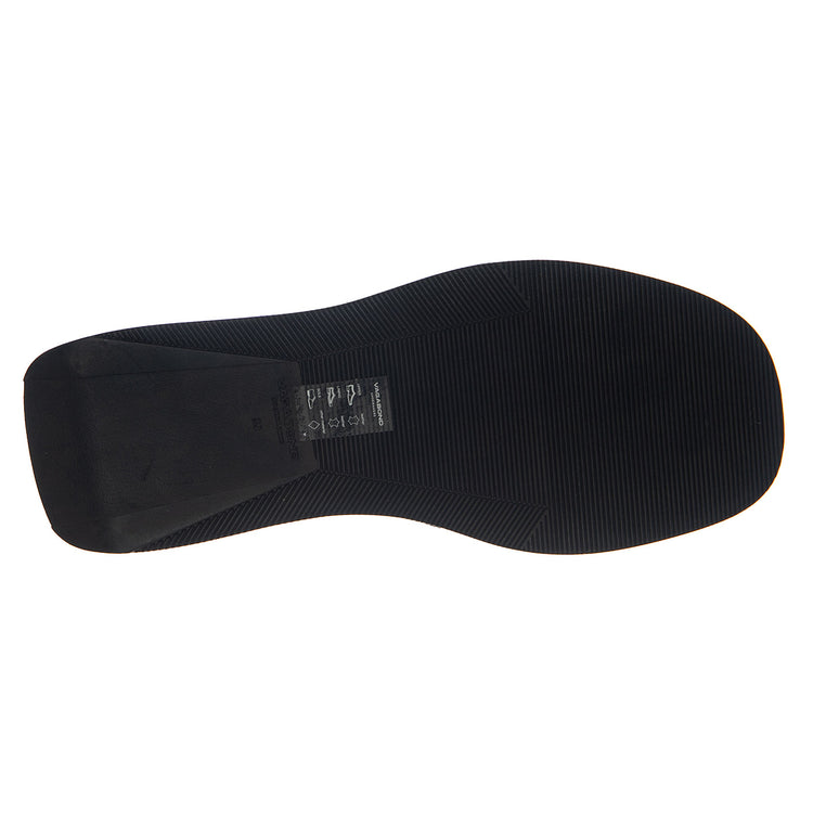 COURTNEY BLACK/BLACK COW LEATHER - Sandali Donna Neri VBS5334-201-92 . VAGABOND 