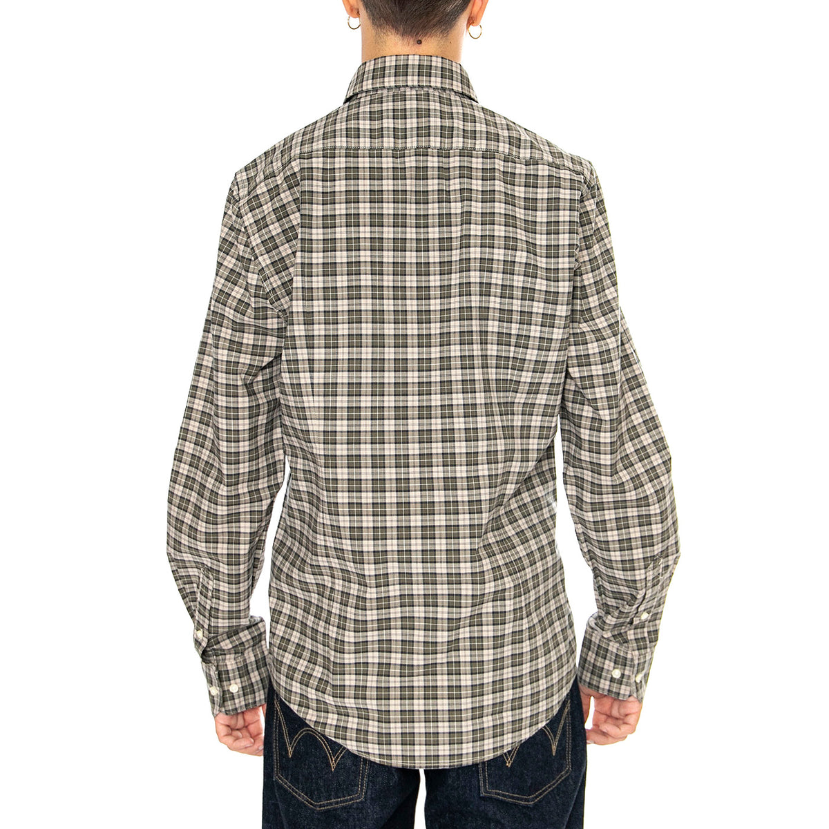 Lomomd Tailored Shirt Forest Mist - Camicia Uomo Multicolore MSH5023-TN16 . BARBOUR 