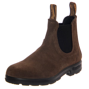 2410 Brown Suede Brown & Brown Boots - Stivaletti Profilo alla Caviglia Uomo Marrone 2410-BROWN & BROWN . BLUNDSTONE 