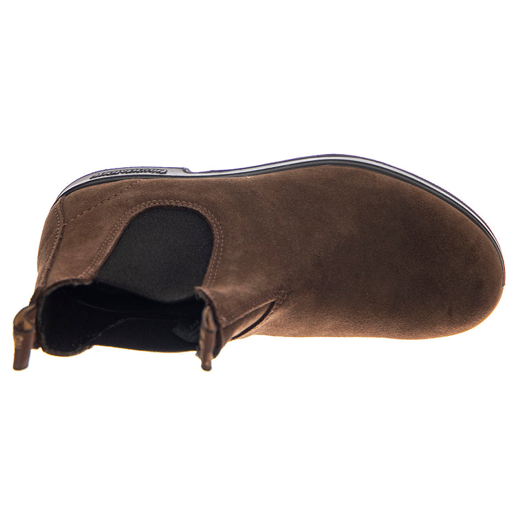 2410 Brown Suede Brown & Brown Boots - Stivaletti Profilo alla Caviglia Uomo Marrone 2410-BROWN & BROWN . BLUNDSTONE 
