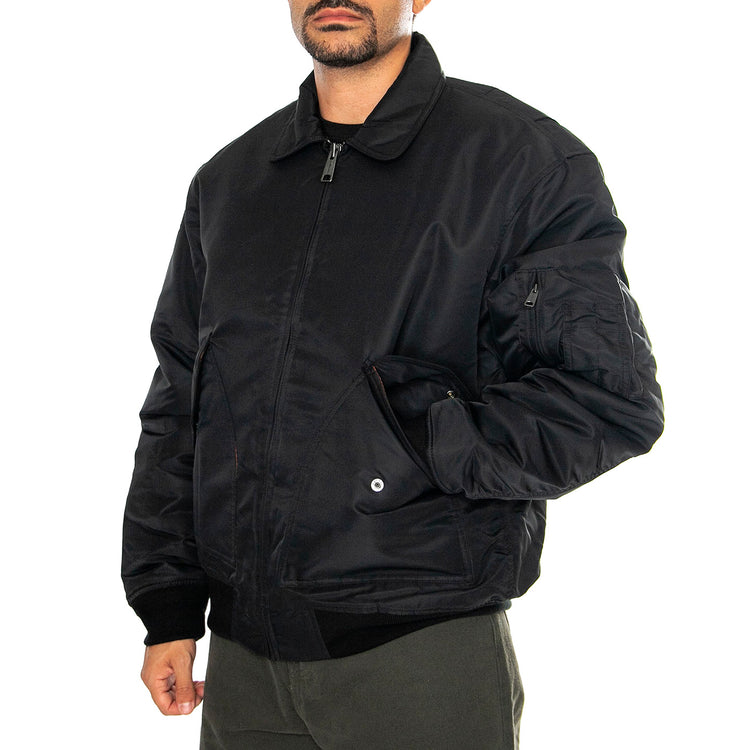 Olten Bomber Black / Turmeric - Giacca Uomo Nera I032300.2EHXX . CARHARTT WIP 