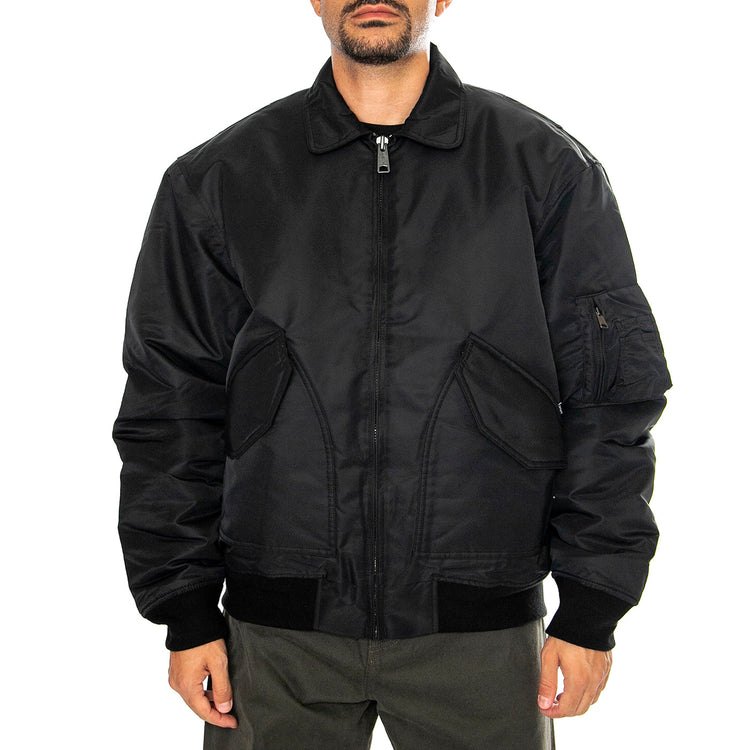 Olten Bomber Black / Turmeric - Giacca Uomo Nera I032300.2EHXX . CARHARTT WIP 