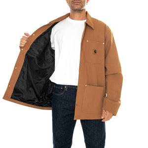 Suede Michigan Coat Hamilton Brown - Giacca Uomo Marrone I033717.HZXX . CARHARTT WIP 