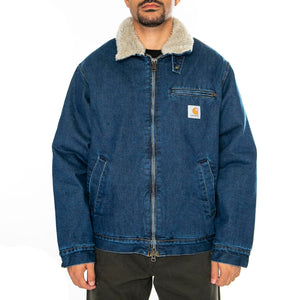 Herald Jacket Blue / Wall stone washed - Giacca Uomo Denim Jeans Blu I033765.2JR06 . CARHARTT WIP 