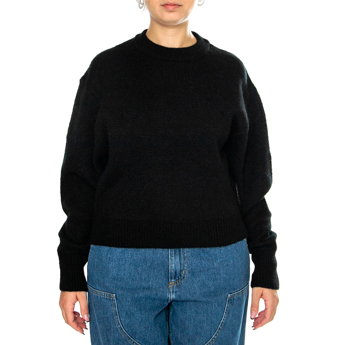 W' Merton Sweater Black - Felpa Girocollo Donna Multicolore I033910.89XX . CARHARTT WIP 