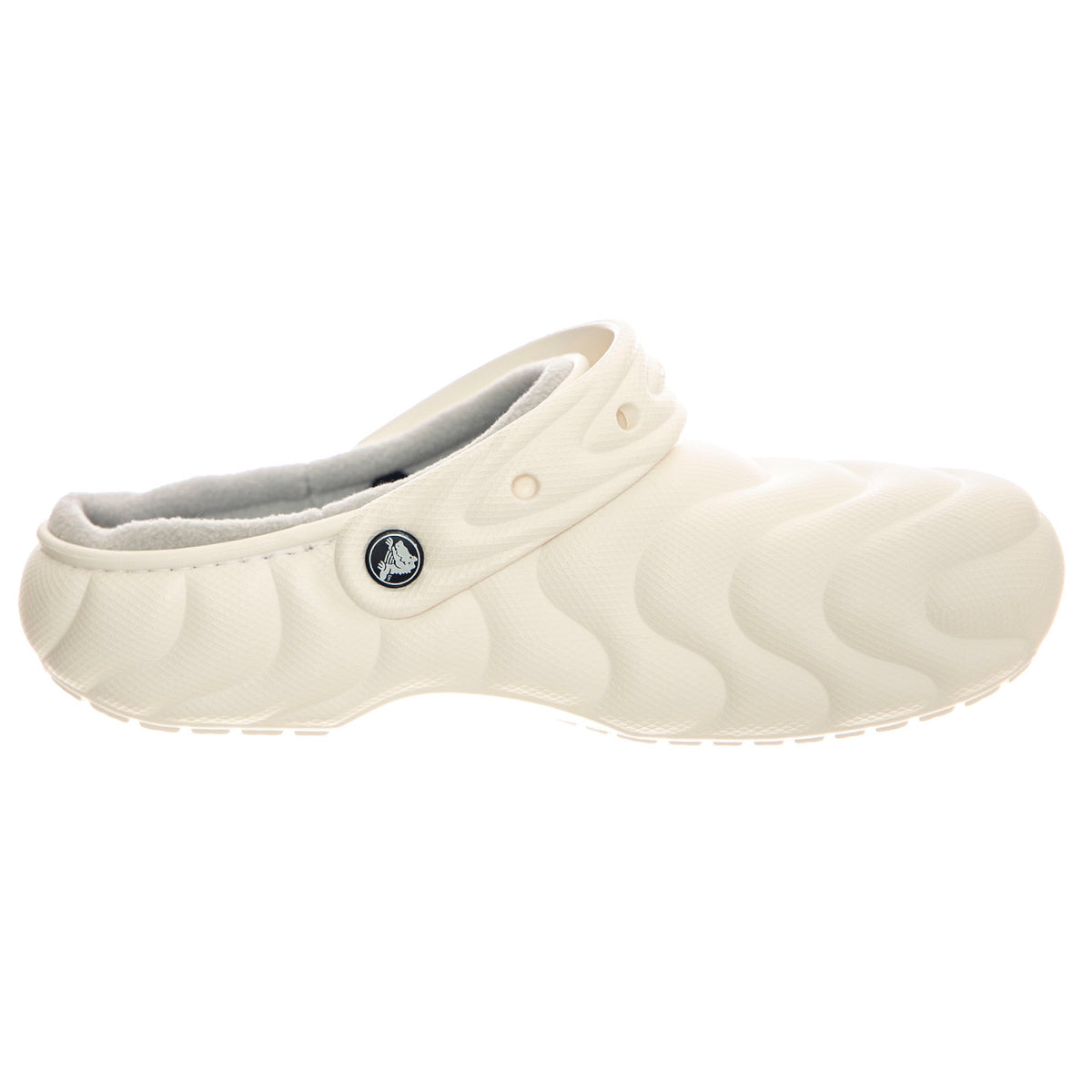 Classic Lined Overpuff Clog WHI - Sandali Uomo Bianchi CR.210059-WHI . CROCS 