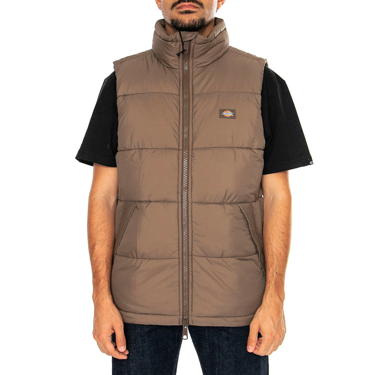 Waldenburg Vest Mushroom - Giacca Smanicata Uomo Marrone DK0A4Y2KMR11 . DICKIES 