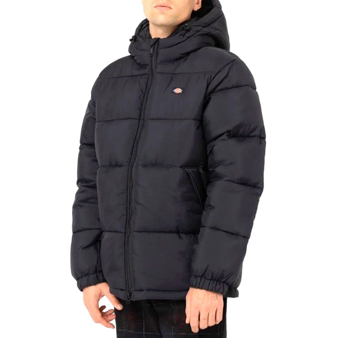 WALDENBURG HOODED JACKET BLACK - Giacca / Piumino con Cappuccio Uomo Nero DK0A4YEYBLK1 . DICKIES 