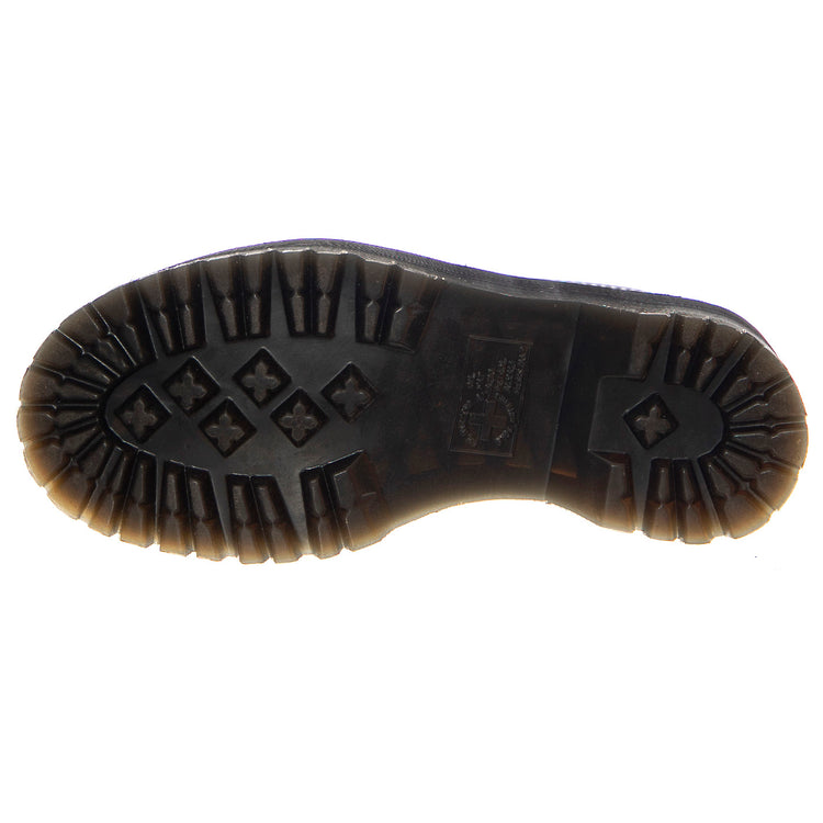 Adrian Quad Platform Loafers - Mocassini in Pelle con Nappe Donna Neri 27989001 . DR.MARTENS 