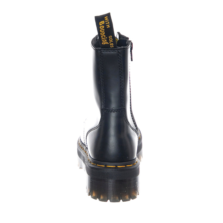 Jadon - Polished Smooth Black - Anfibi Stringati Donna Neri DMSJADONBK15265001 . DR.MARTENS 