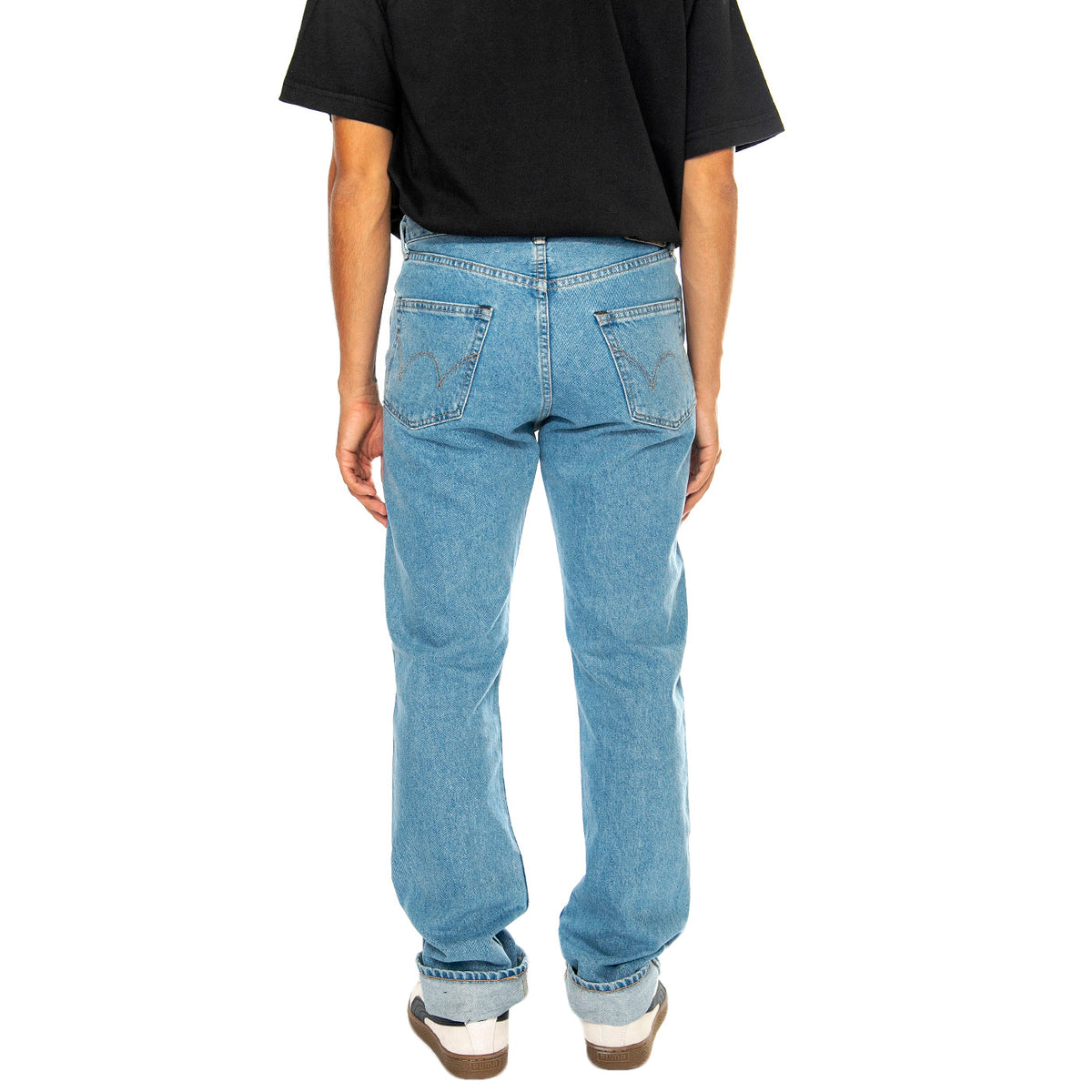 Regular Straight Light Used - Pantaloni Denim Jeans Uomo Blu I034255.01.7U.32-01.7U . EDWIN 