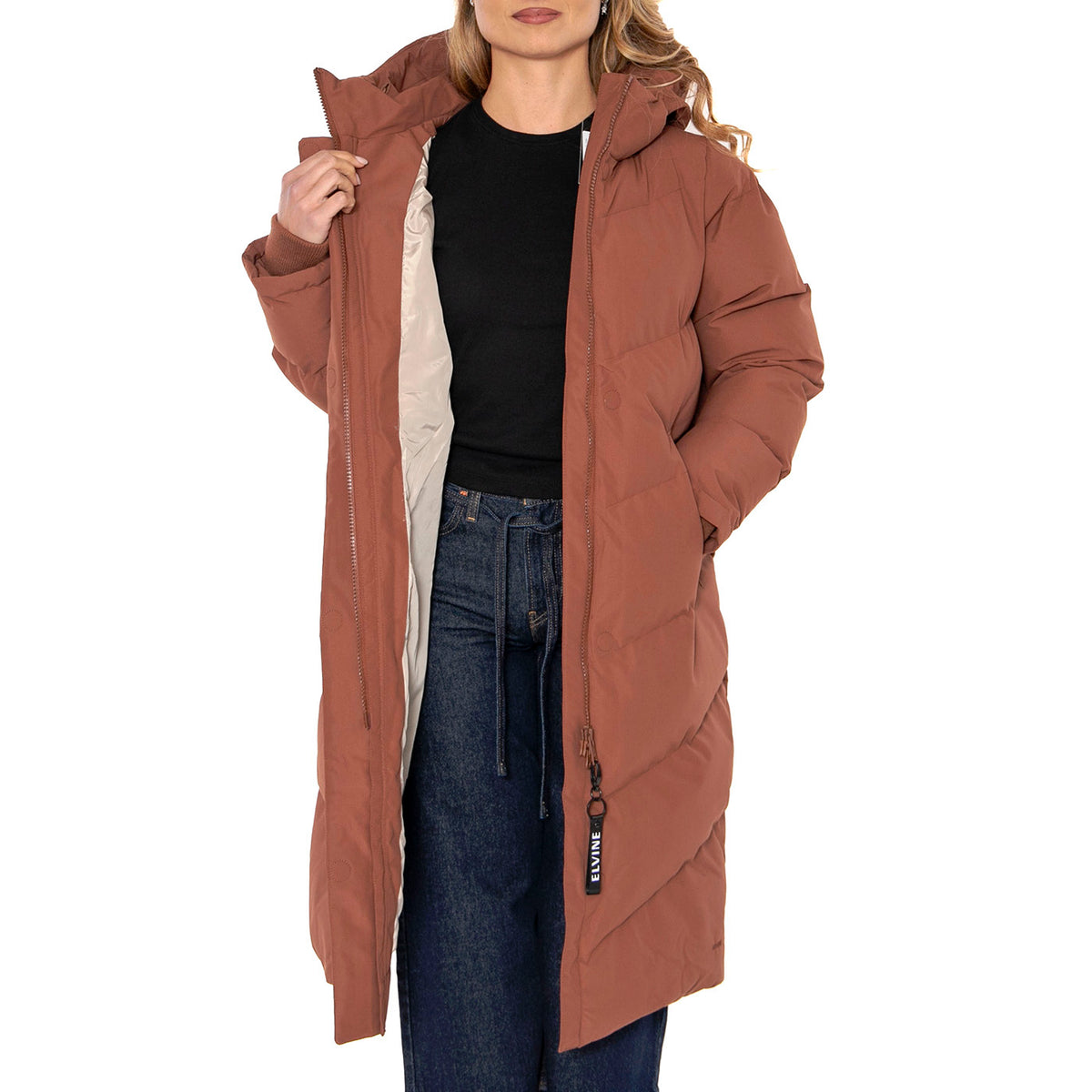 Nalani Cinnamon - Giacca Donna Marrone 330433-416 . ELVINE 