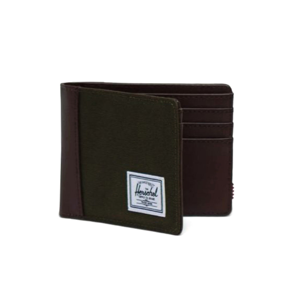 Hank Wallet Green / Chicory Coffee - Portafogli Multicolore 30068-04488-OS . HERSCHEL 