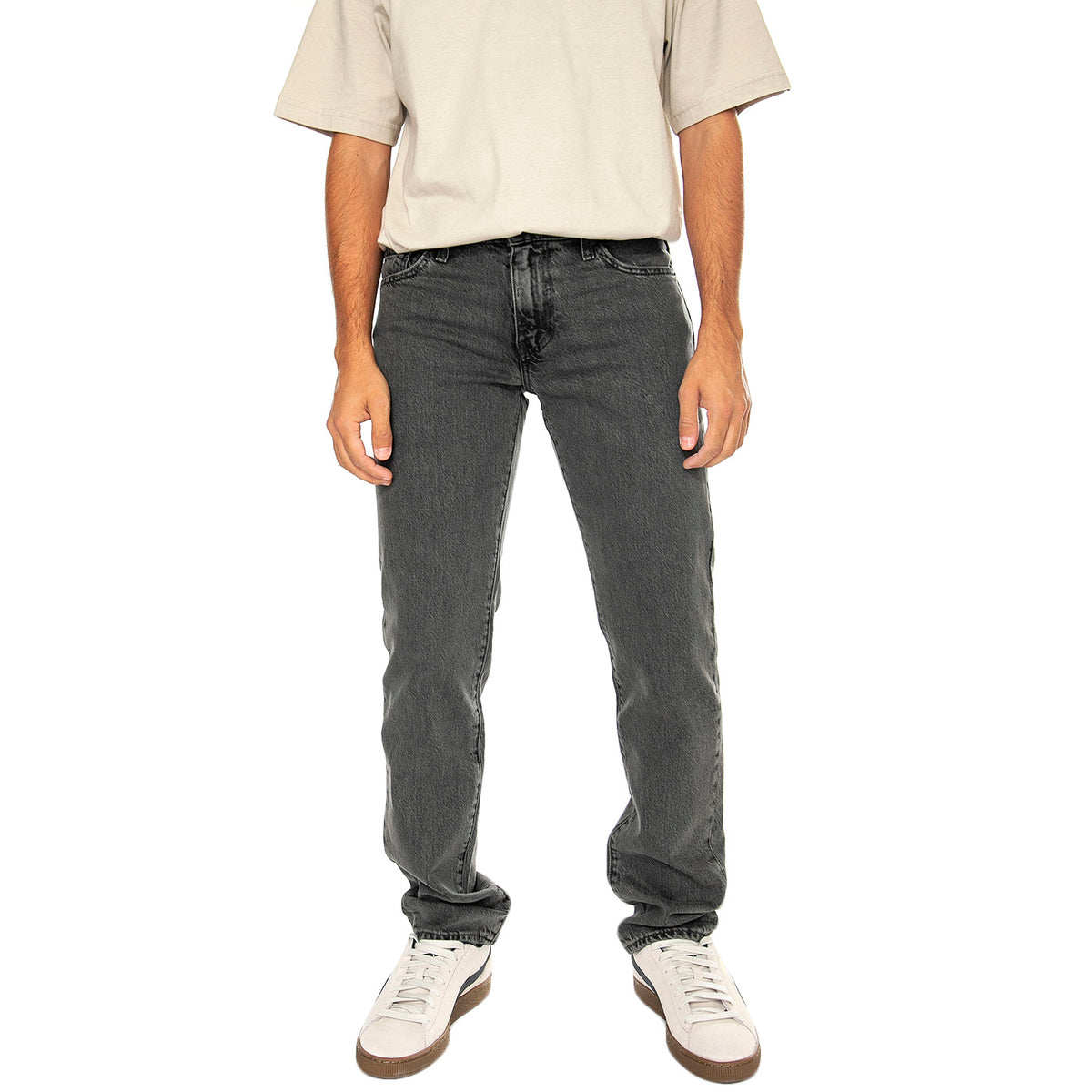 511 Slim Power Lines Grey - Pantaloni Denim Jeans Uomo Grigi 04511-5831 . LEVIS 