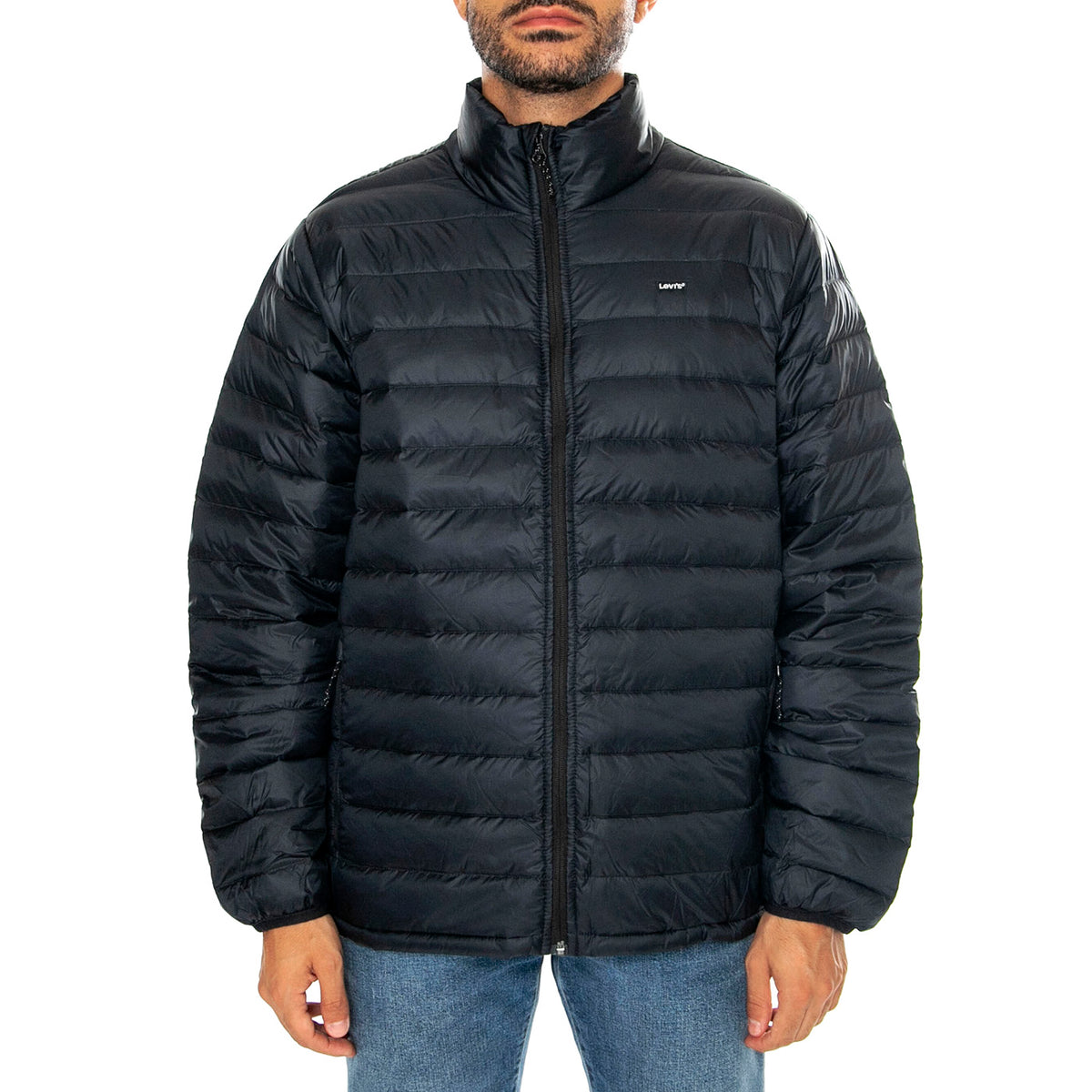 Total Down Packable Jet Black - Giacca Uomo Nera A8567-0000 . LEVIS 