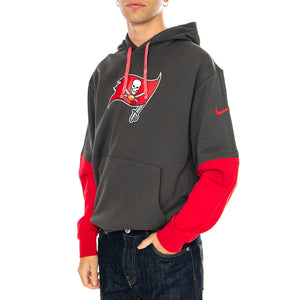 Nike Club Hoodie Black / Grey - Felpa Uomo Nera 02F2-964Z-8B-87G . NIKE 