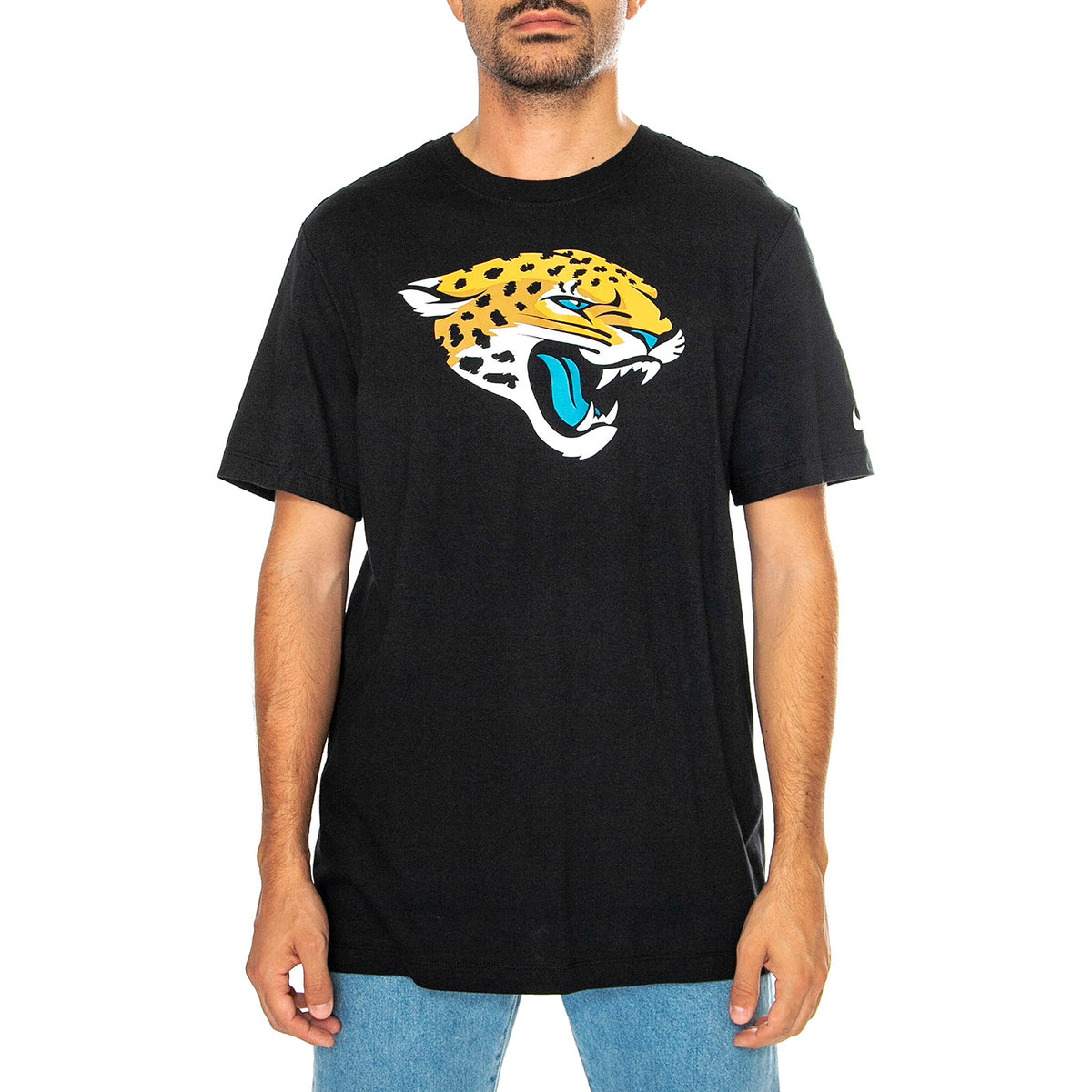 Nike SS Essential Jackson Jaguars Black - Maglietta Girocollo Uomo Nera N199-00A-9N-CLH . NIKE 