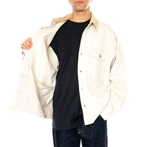 Idris Shirt Jacket Silver Grey Multi - Giacca Uomo Beige 121160061-SILVER GREY MULTI . OBEY 