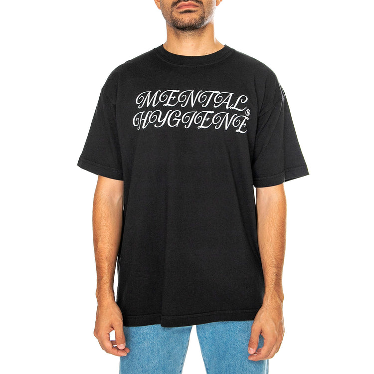 Obey Mental Hygiene Heavy Wight Tee Vintage Black - Maglietta Girocollo Uomo Nera 166913914-VBL . OBEY 