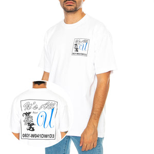 It's All For You Heavy Weight Tee White - Maglietta Girocollo Uomo Bianca 166913918-WHT . OBEY 