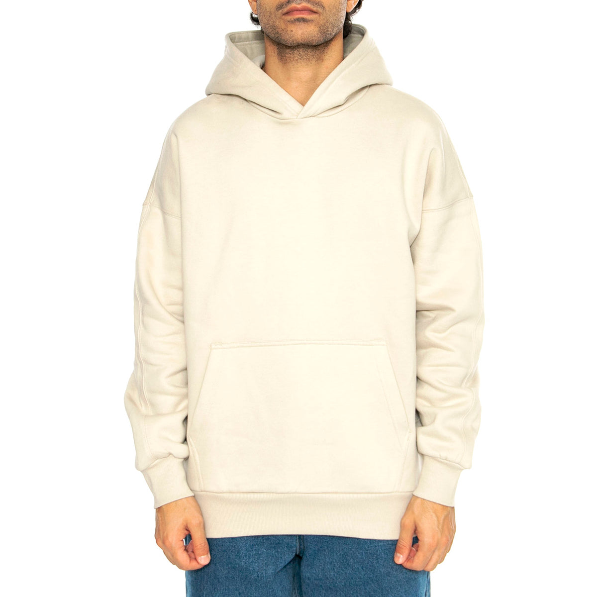 Onsand Silver Beige Hoodie - Felpa con Cappuccio Uomo Beige 22026661BG . ONLY & SONS 