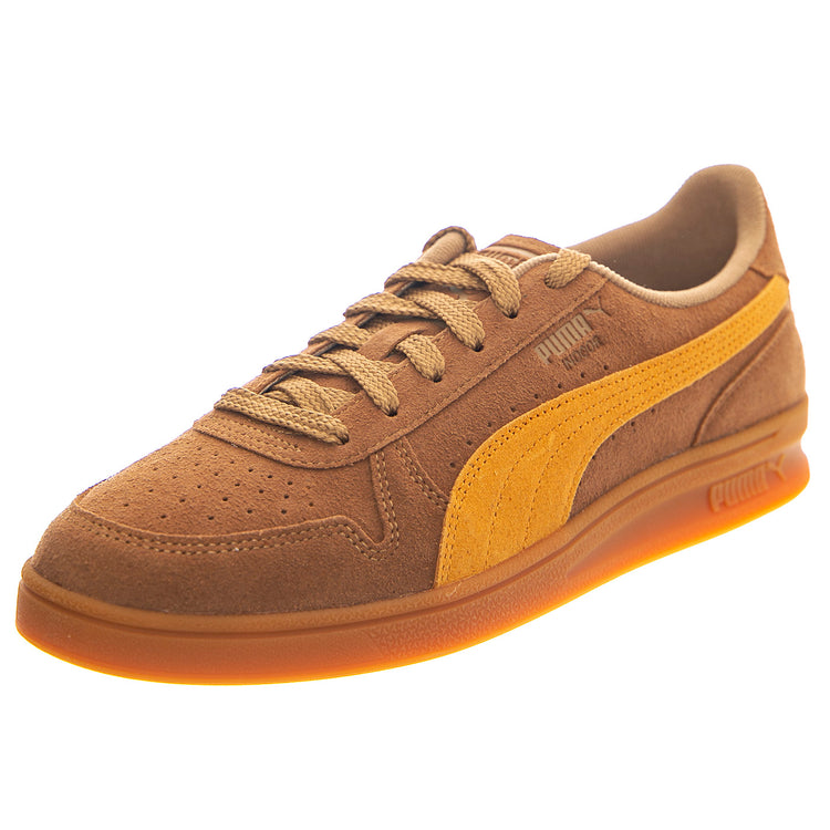 Indoor R-Suede Chocolate Chip / Sport Yellow - Scarpe Profilo Basso Uomo Marroni 398531-02 . PUMA 