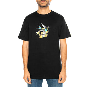 Sommer Sparrow Front  Black - Maglietta Girocollo Uomo Nera SCA-TEE-11470 . SANTA CRUZ 