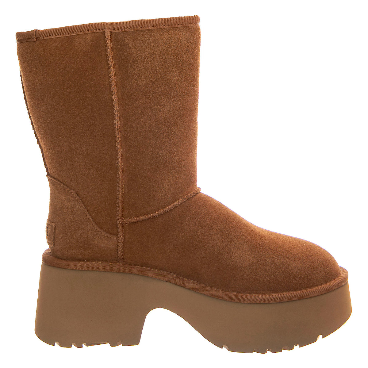 UGG® W CLASSIC SHORT NEW HEIGHTS CHESTNUT - Stivali Donna Marroni 1158310-CHE . UGG 