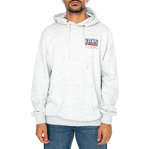 Palm Cheers Classic Ft Po Light Grey Heather - Felpa con Cappuccio Uomo Grigia VN000KJ21QI1 . VANS 