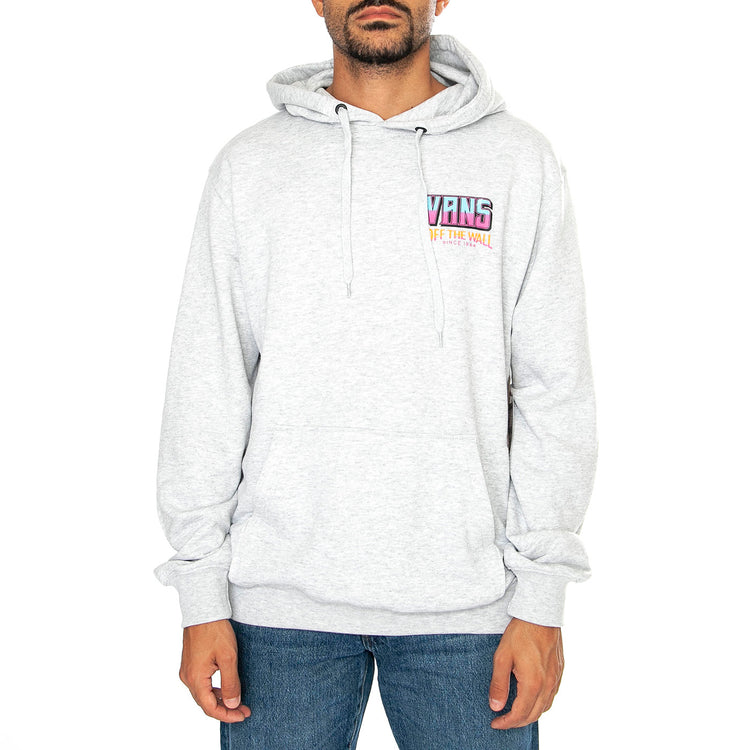 Palm Cheers Classic Ft Po Light Grey Heather - Felpa con Cappuccio Uomo Grigia VN000KJ21QI1 . VANS 