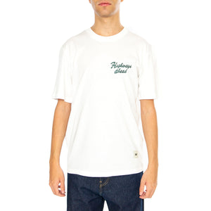 Highways Ahead T-Shirt Bone - Maglietta Girocollo Uomo Bianca 6010120-11-4300 . CAT 