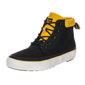Womens Allana Black / Yellow Canvas Shoes DMSALLBYCV22307002 . DR.MARTENS 