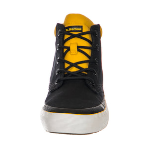 Womens Allana Black / Yellow Canvas Shoes DMSALLBYCV22307002 . DR.MARTENS 