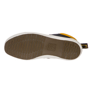 Womens Allana Black / Yellow Canvas Shoes DMSALLBYCV22307002 . DR.MARTENS 