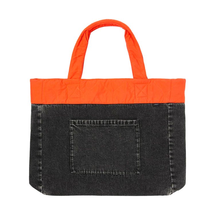 Revesible Tote Bag Black - Borsa Shopping Bag Reversibile Nera I032675.89.JQ. . EDWIN 