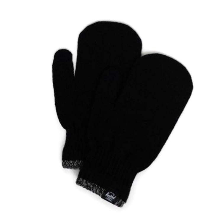 Elmer Mittens Stripe Black - Guanti a Moffola Neri 50217-00001-OS . HERSCHEL 