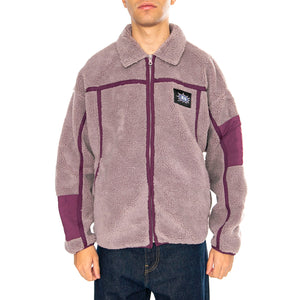 Livingstone Sherpa Jacket Dust Purple - Giacca Uomo Viola JK00407-DSTPR . HUF 