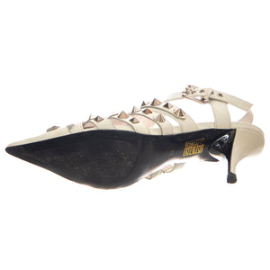 Rocked Ivory Crinkle Silver - Sandali Donna Bianchi JC-ROCKEDYVO . JEFFREY CAMPBELL 
