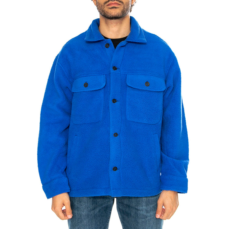 Thompson Shirt Jacket Surf Blue - Giacca Uomo Blu 121160047-SFB . OBEY 