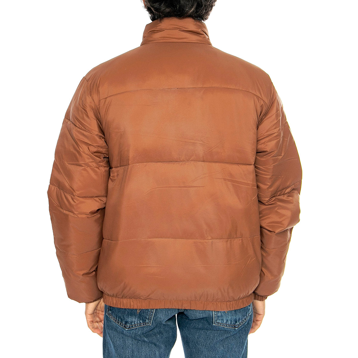 Benny Puffer Jacket Burl Wood Multi - Giacca Reversibile Uomo Multicolore 121800507-WOD . OBEY 