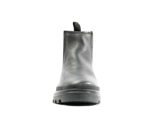 Pallatrooper Chelsea Black / Black - Scarpe Profilo Alto Donna Nere PAS98915-001-M . PALLADIUM 