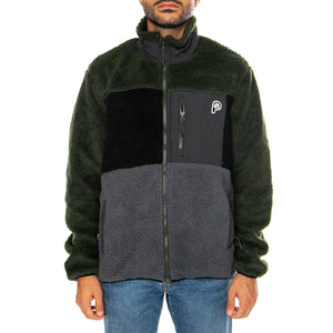P Bear Colour Block Borg Zip T Castelrock - Giacca Uomo Multicolore PFD0050-Y3A . PENFIELD 