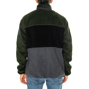 P Bear Colour Block Borg Zip T Castelrock - Giacca Uomo Multicolore PFD0050-Y3A . PENFIELD 