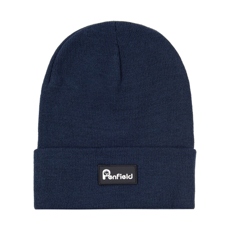 Penfield Bear Reverse Badge Be Navy Blazer - Cappello a Cuffia Blu PFD0067-203 . PENFIELD 