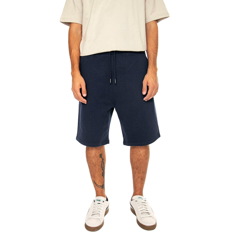 Hudson Script Sweat Short Navy Blazer - Bermuda in Felpa Uomo Blu PFD0361-203 . PENFIELD 