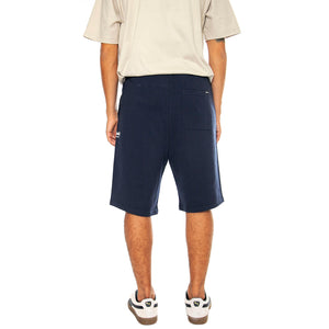 Hudson Script Sweat Short Navy Blazer - Bermuda in Felpa Uomo Blu PFD0361-203 . PENFIELD 